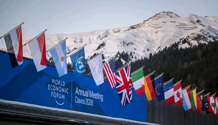 World leaders arriving at the Davos 2026 summit under the theme “A Spirit of Dialogue,” with global tensions shaping the agenda.